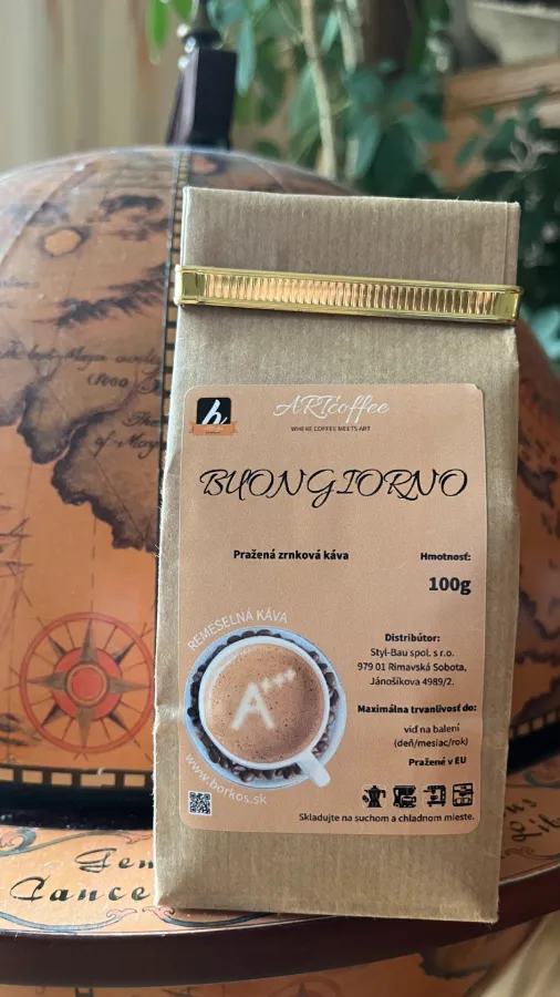BUONGIORNO - Remeselná pražená zrnková káva