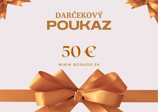 Darčekový poukaz 50,-€