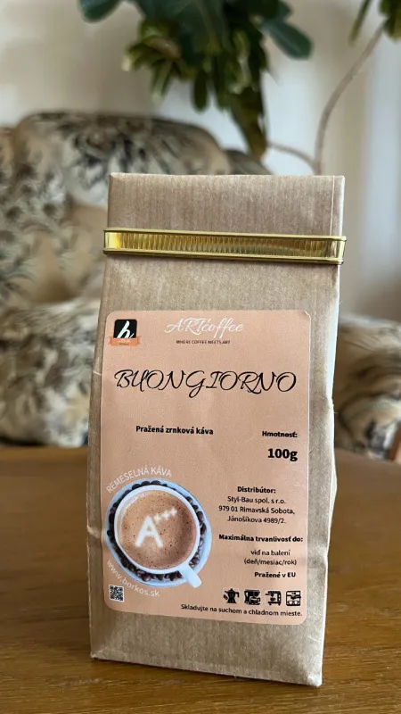 BUONGIORNO - Remeselná pražená zrnková káva