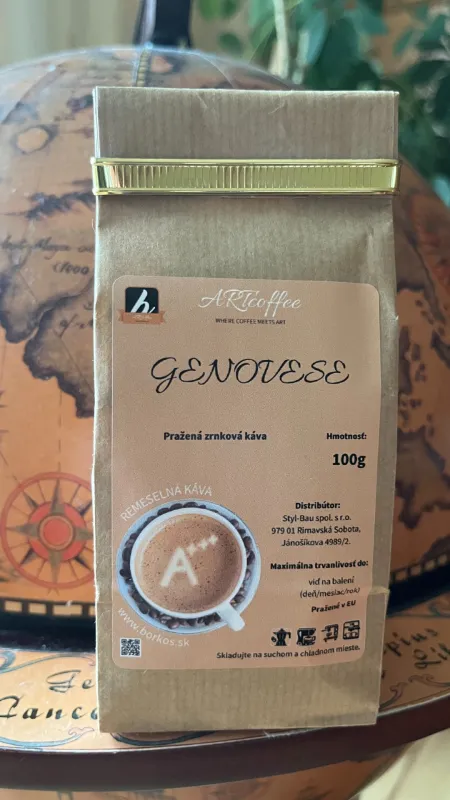 GENOVESE - Remeselná pražená zrnková káva
