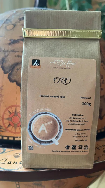 ORO - Remeselná pražená zrnková káva
