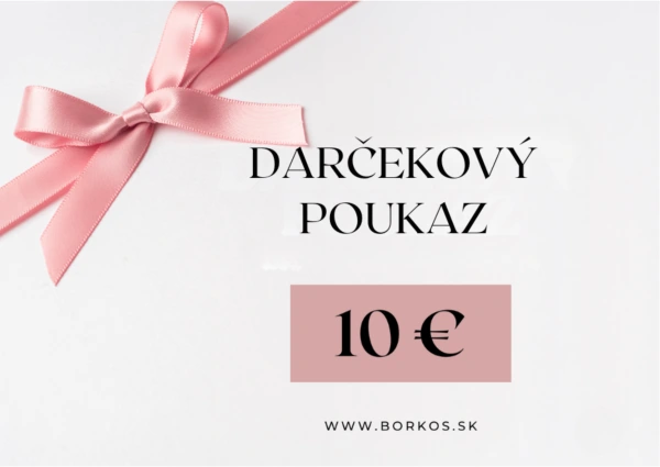 Darčekový poukaz 10,-€